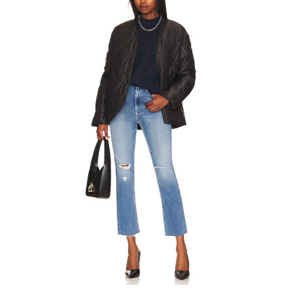 MOTHER Denim - Mother Denim High Waisted Looker Ankle Fray,‎ Party Like A Pirate Size 25 CLEAN